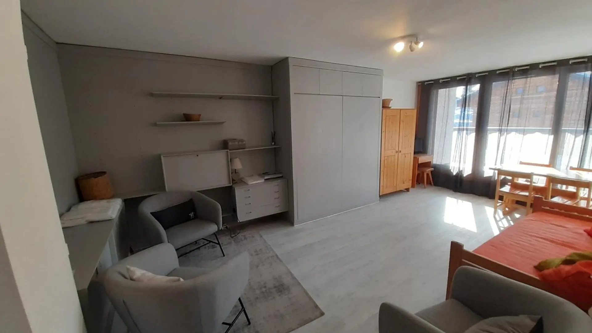 Apartment Studio Skis Aux Pieds Proche Centre, Balcon, Parking, Animaux Admis - Fr-1-514-33 Courchevel